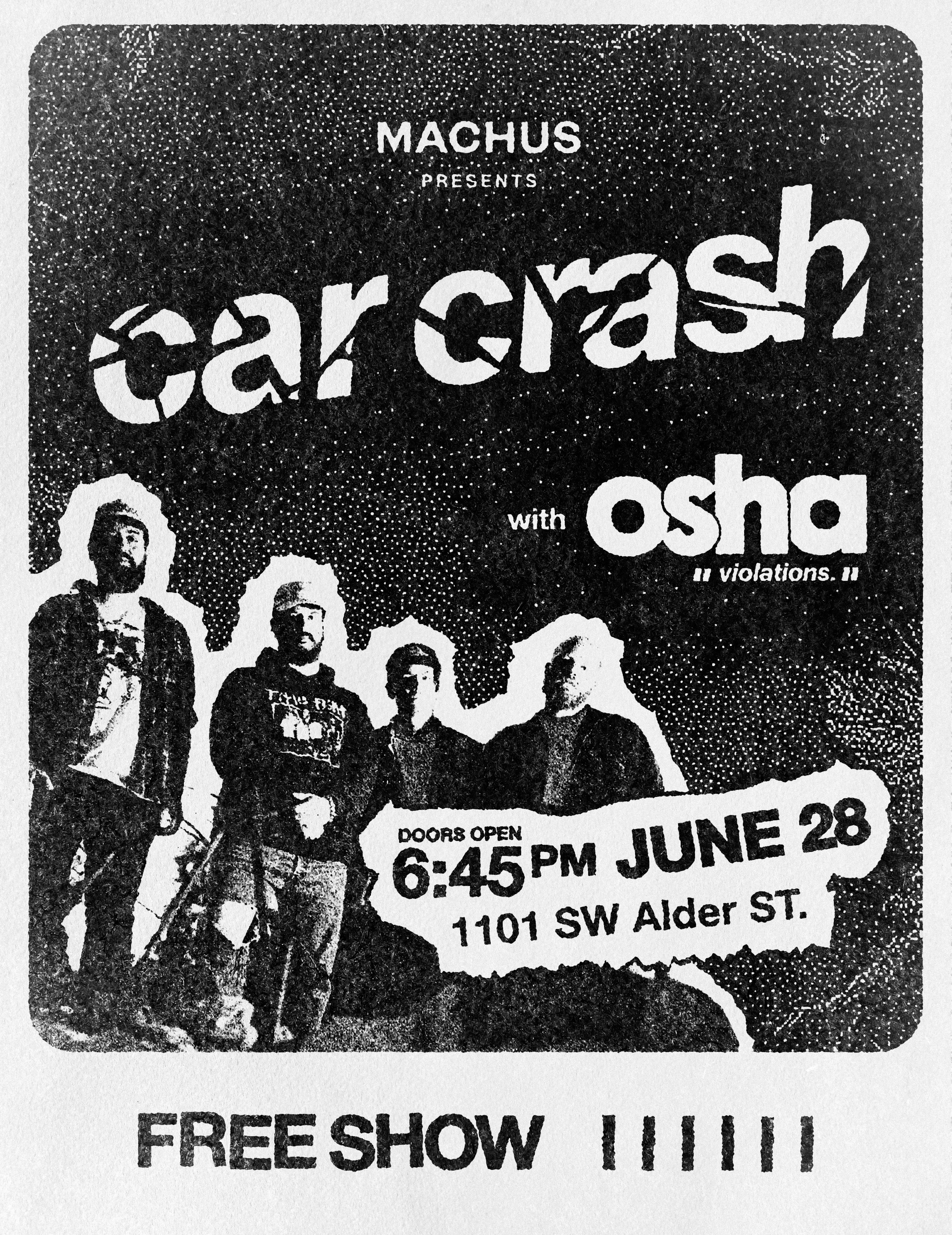 LIVE BAND: CAR CRASH