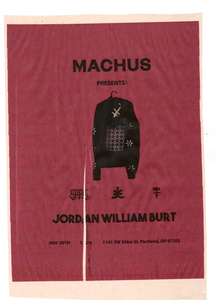 EVENT: JORDAN WILLIAM BURT 5/20/23 - MACHUS