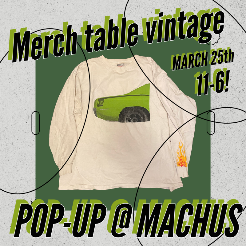 EVENT: VINTAGE POP-UP 3/25/23 - MACHUS