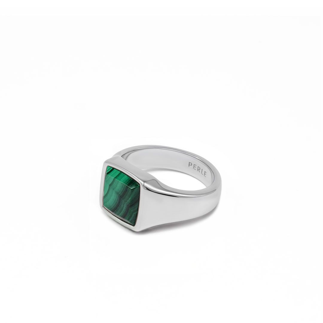 CUSHION MALACHITE