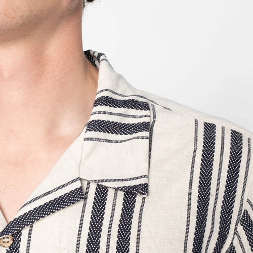 ALOHA DOBBY BANDS SHIRT