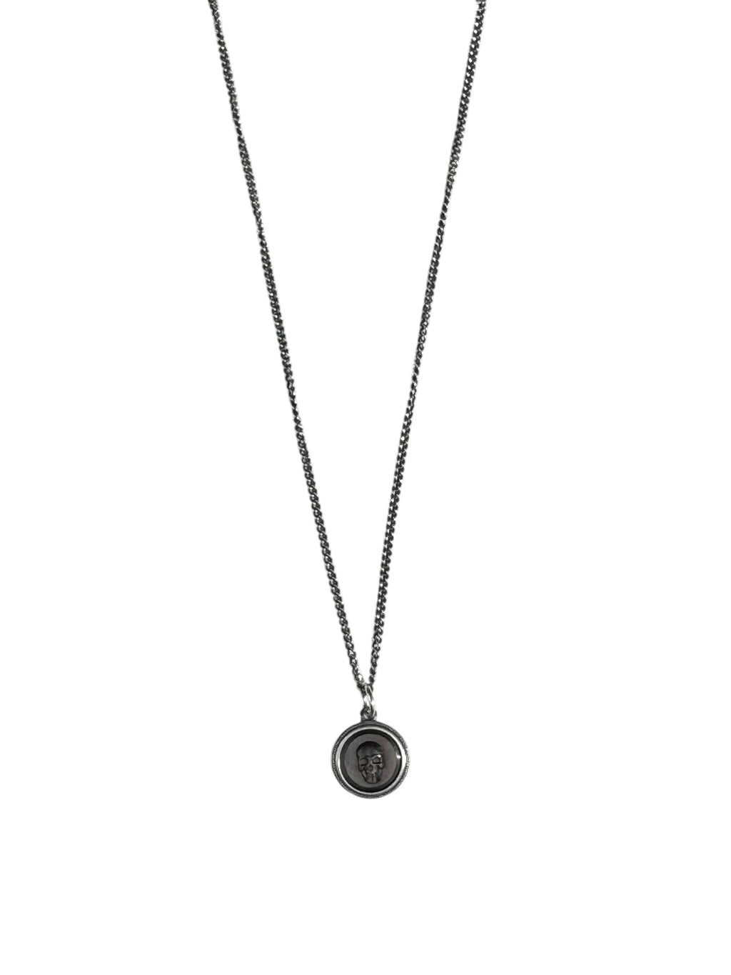 SKULL CAMEO NECKLACE
