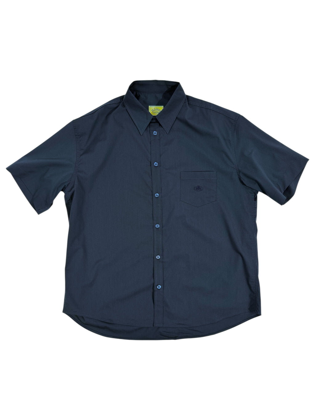 RELAXED SPAN SHORTSLEEVE / NAVY