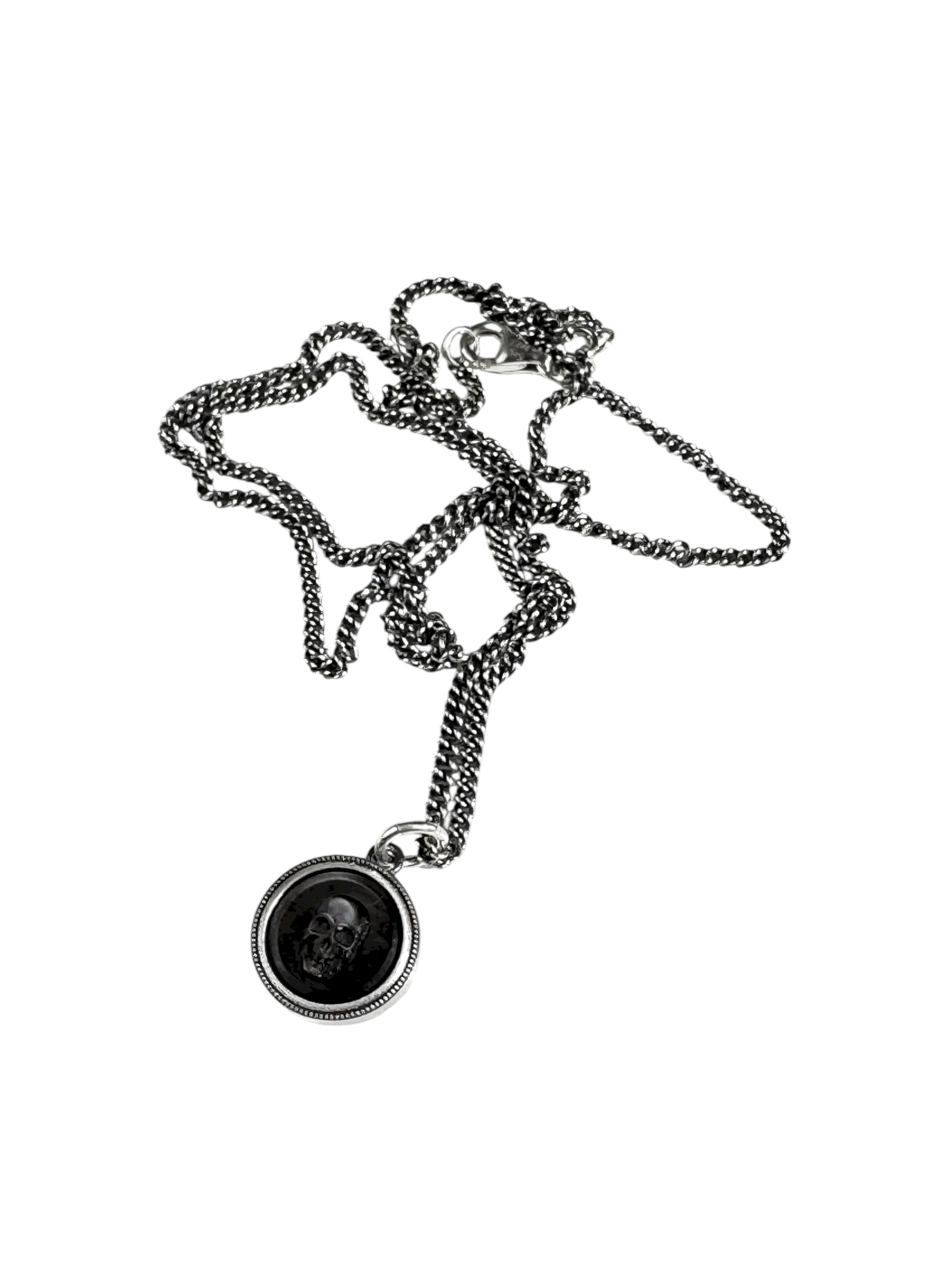 SKULL CAMEO NECKLACE