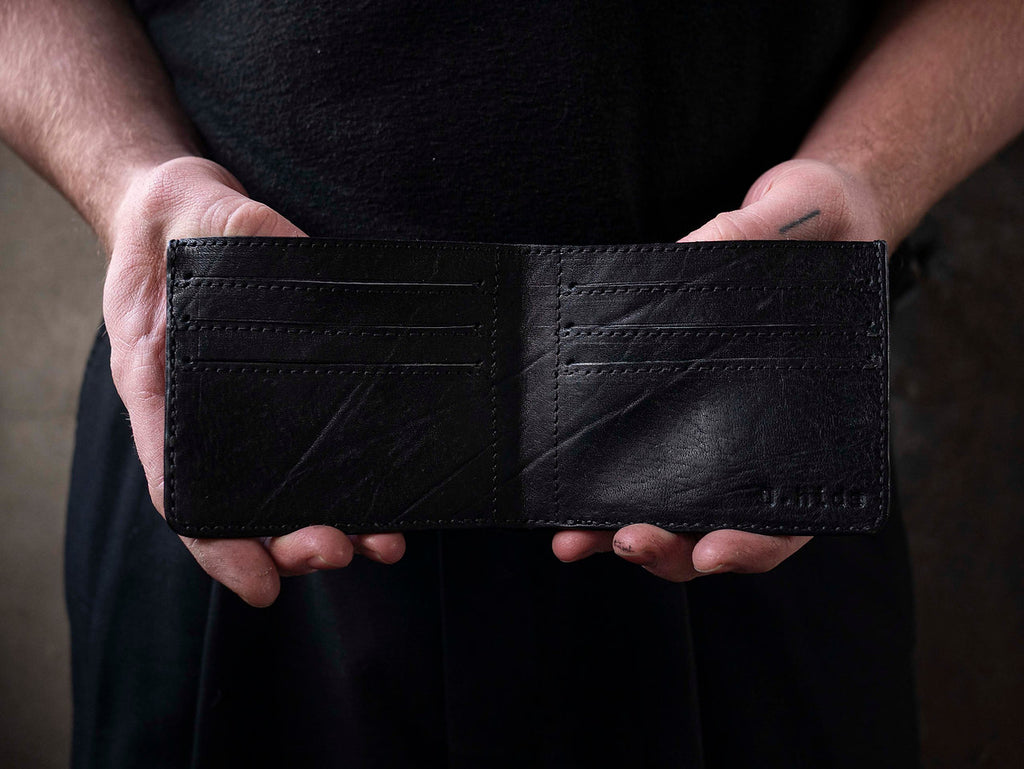 CRACKED BI-FOLDED WALLET