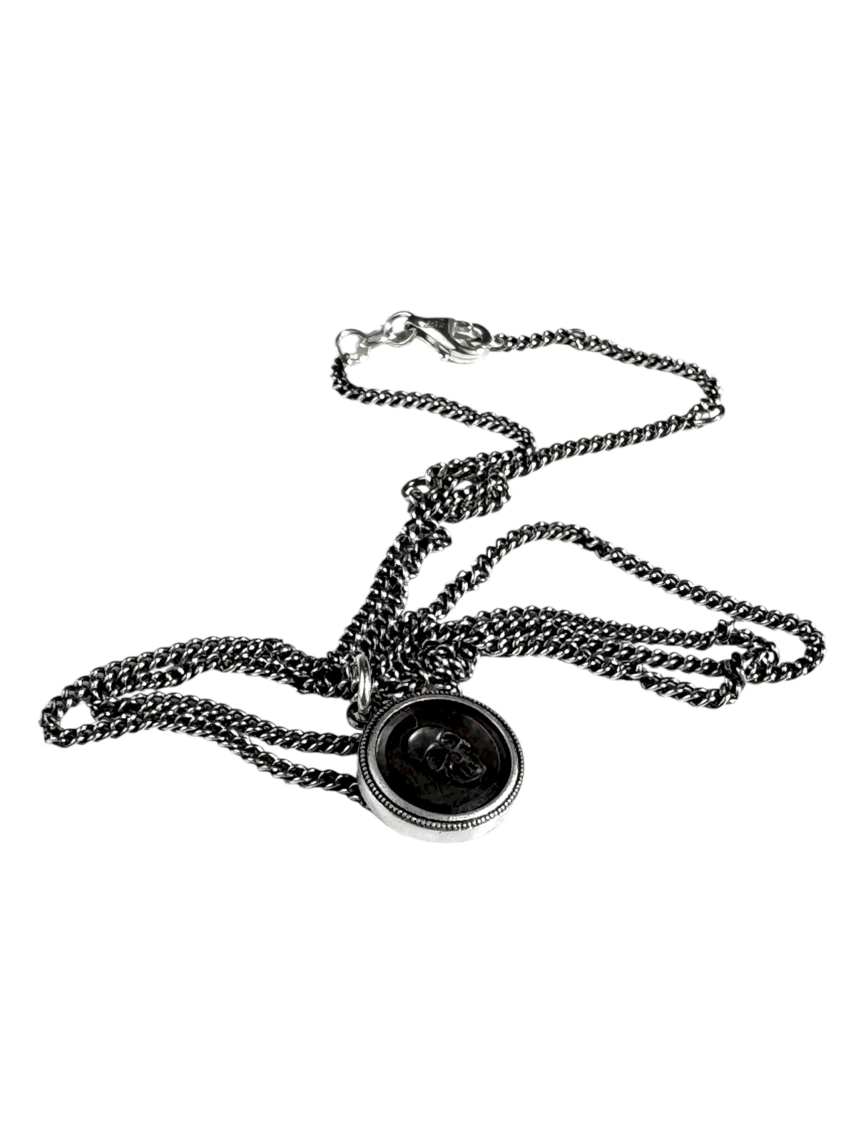 SKULL CAMEO NECKLACE