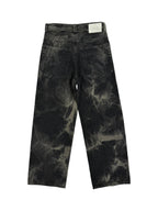 WASHED DENIM WIDELEG