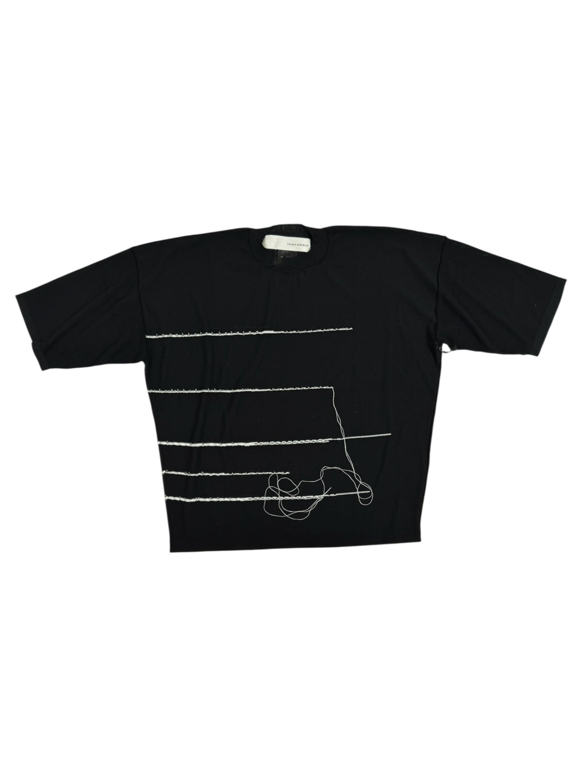 KNIT THREADED TEE