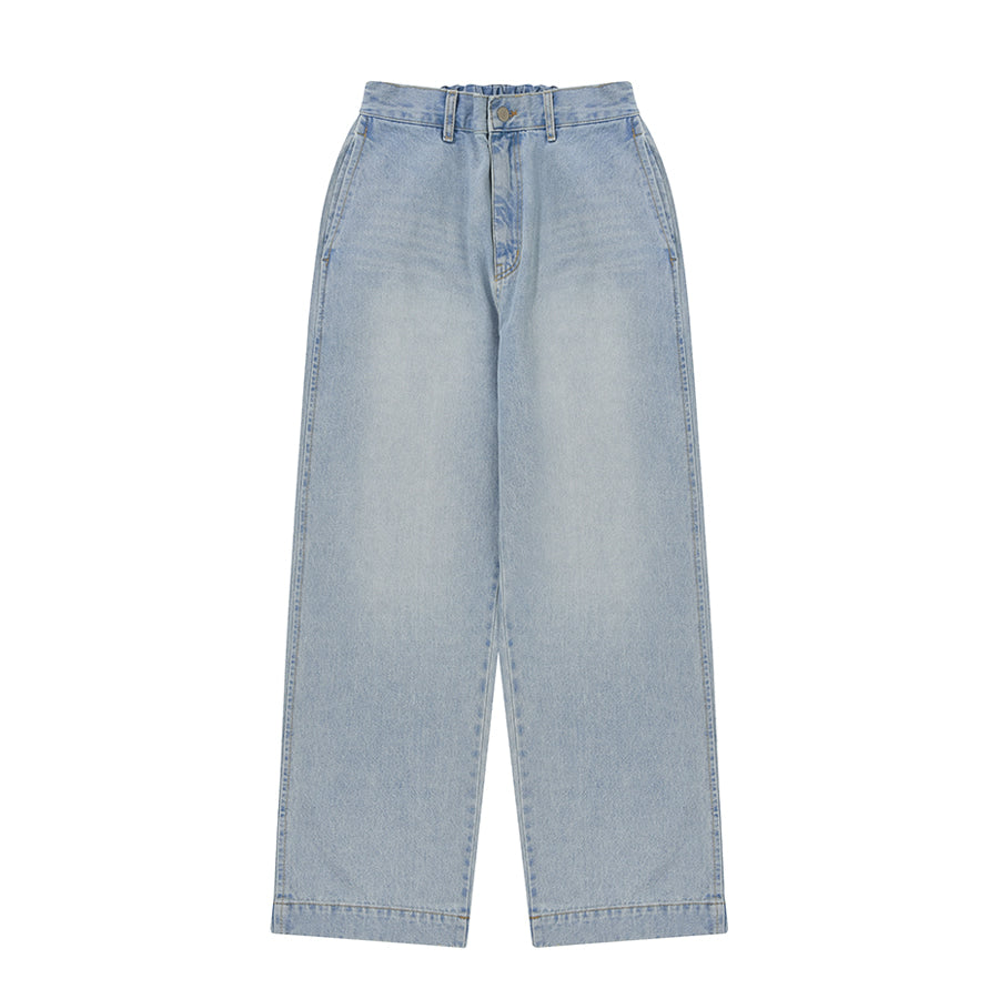 WASHED LOOSE DENIM