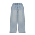 WASHED LOOSE DENIM