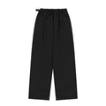 TWO TUCK DENIM PANTS / BLACK