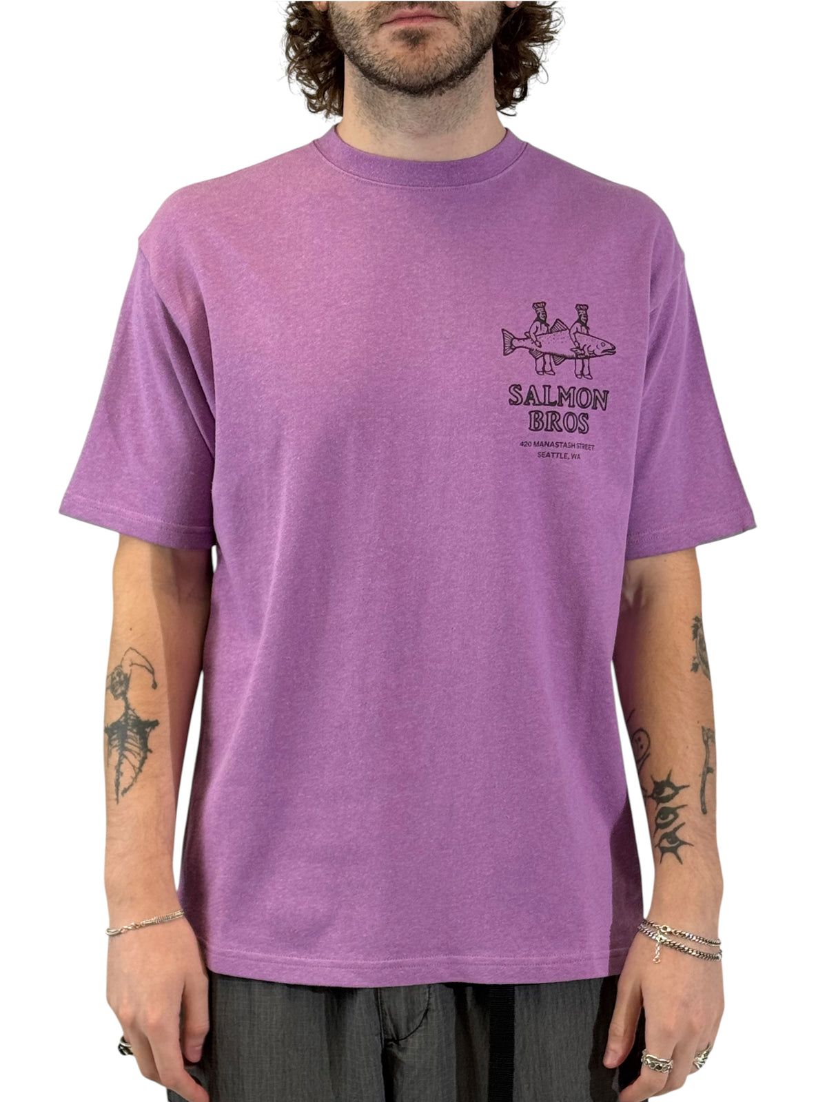HEMP TEE SALMON