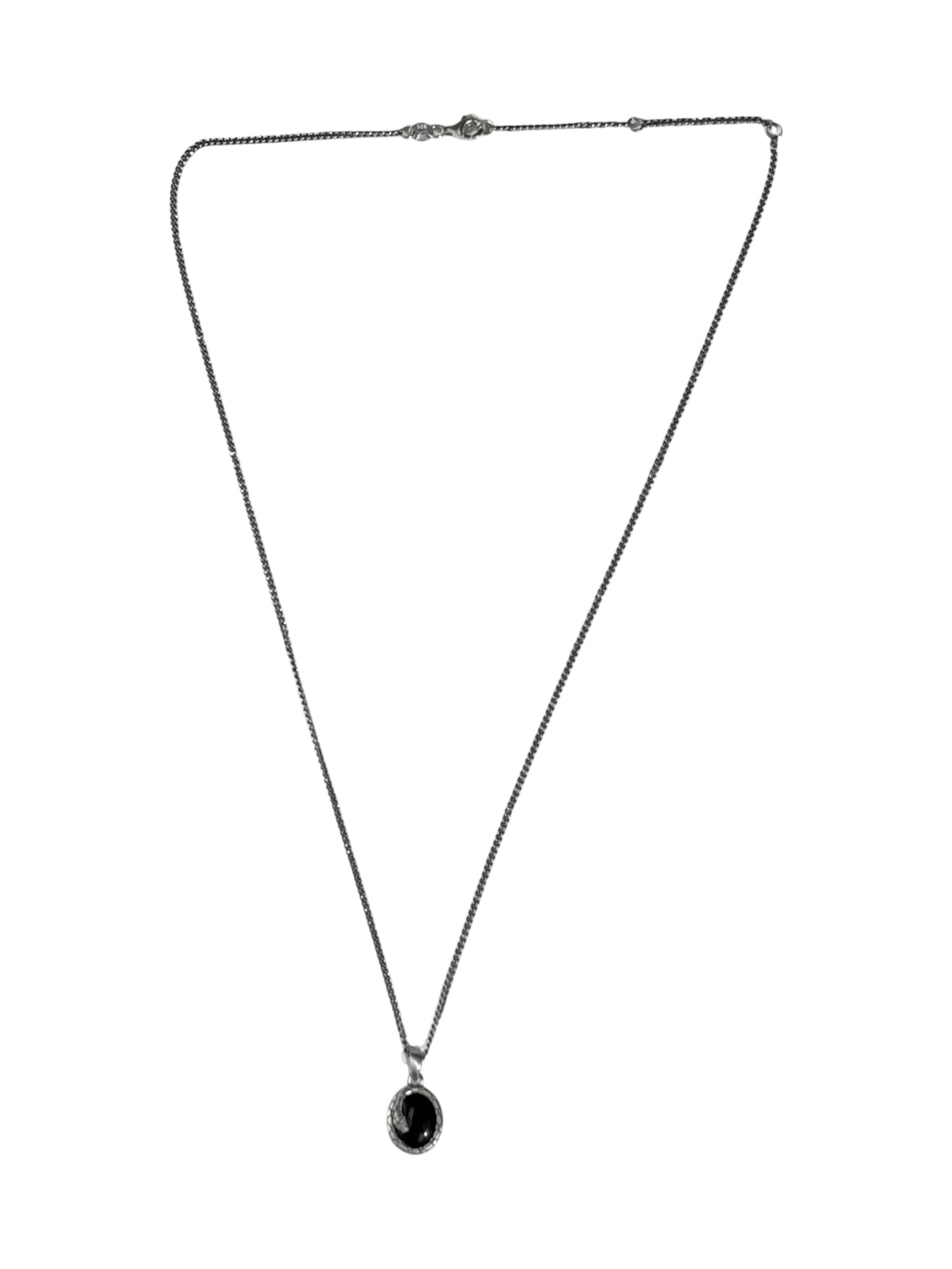 ONYX SERPENT NECKLACE