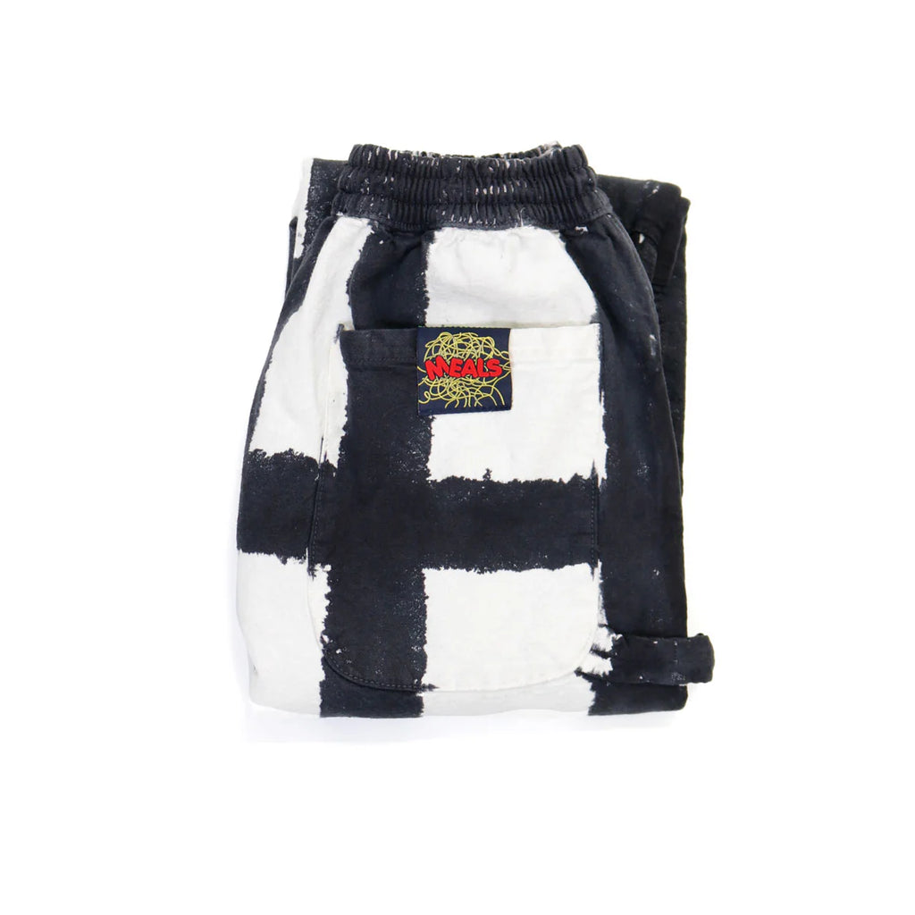 CHEF PANT / LICORICE CHECK