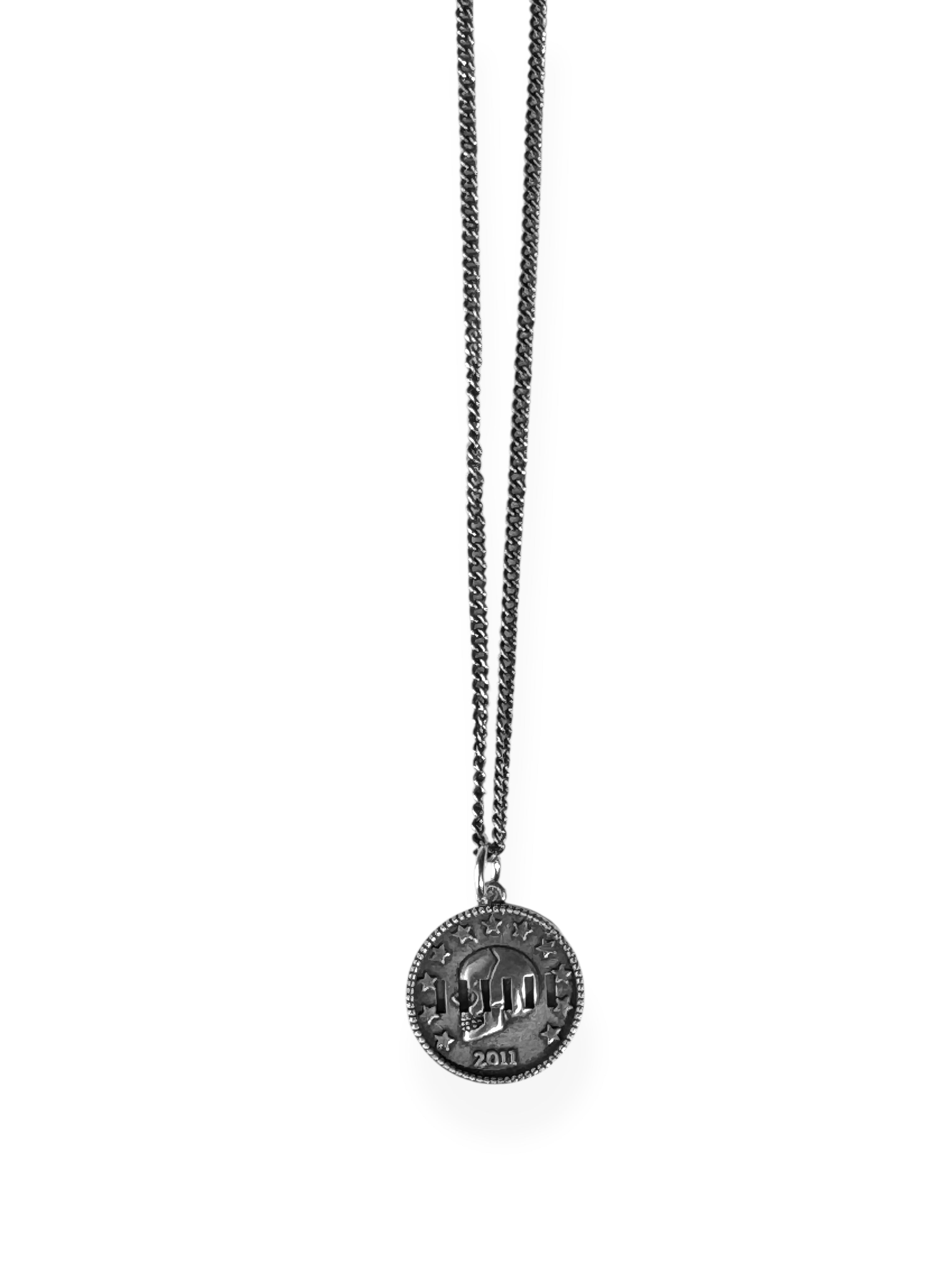 SKULL COIN NECKLACE