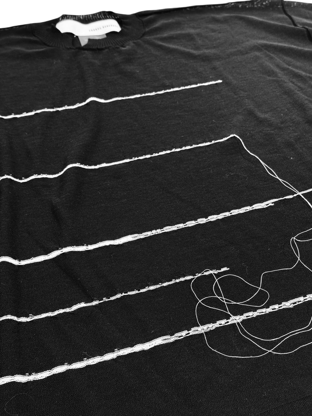 KNIT THREADED TEE