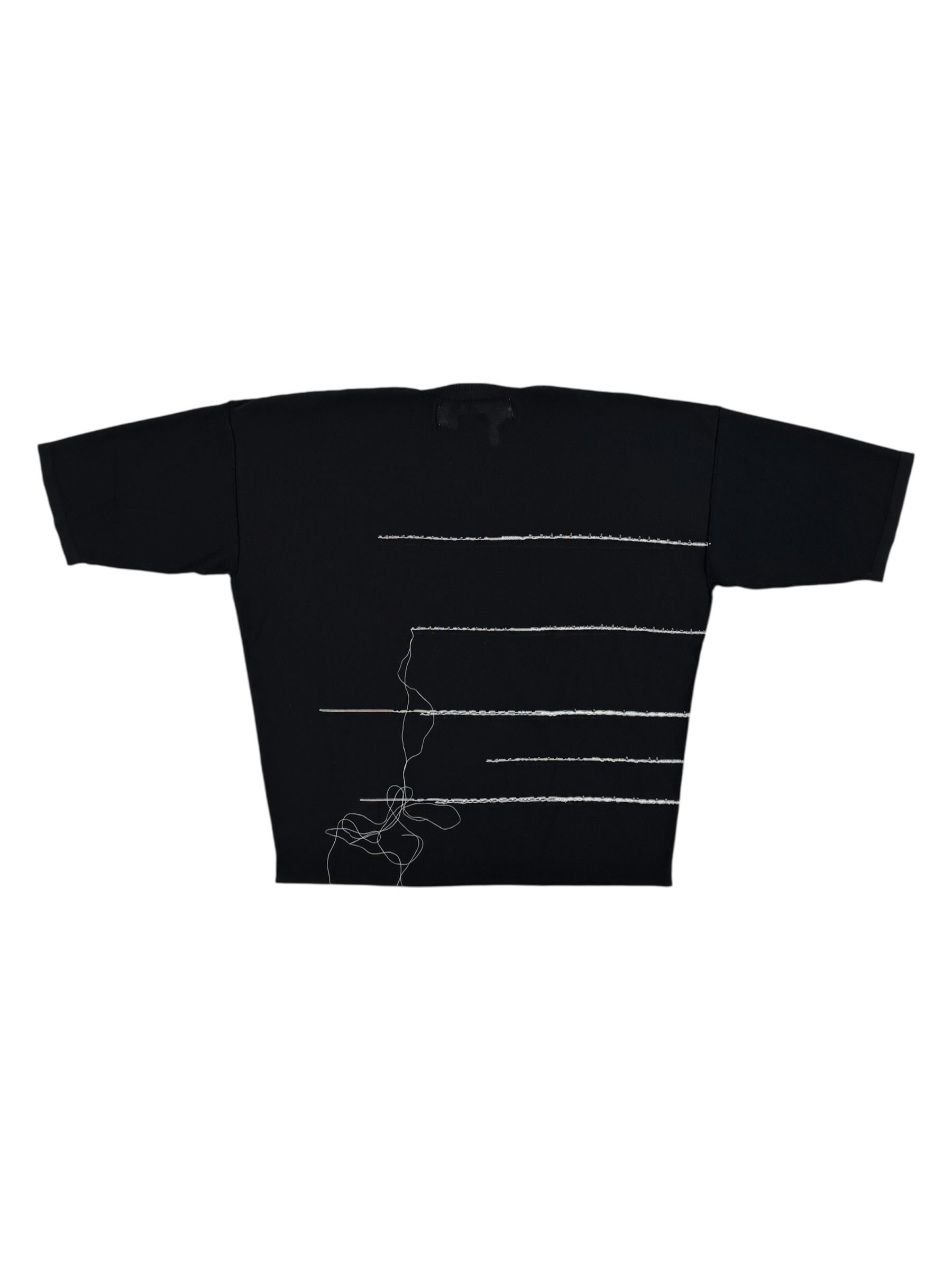KNIT THREADED TEE
