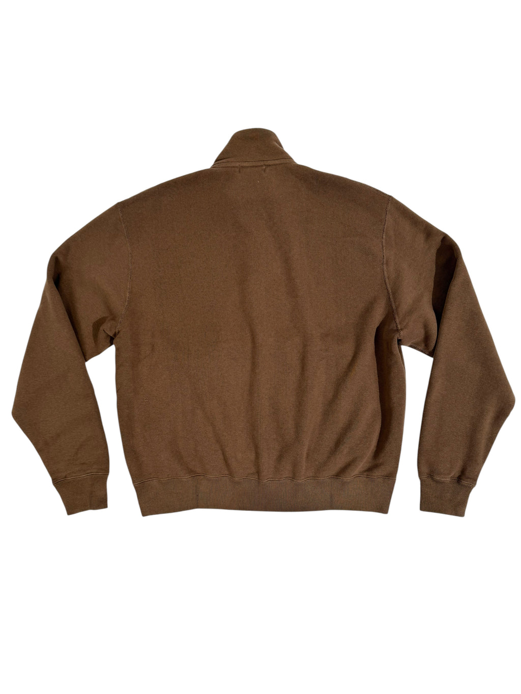 LOOPWHEEL TRACK JACKET / BRN