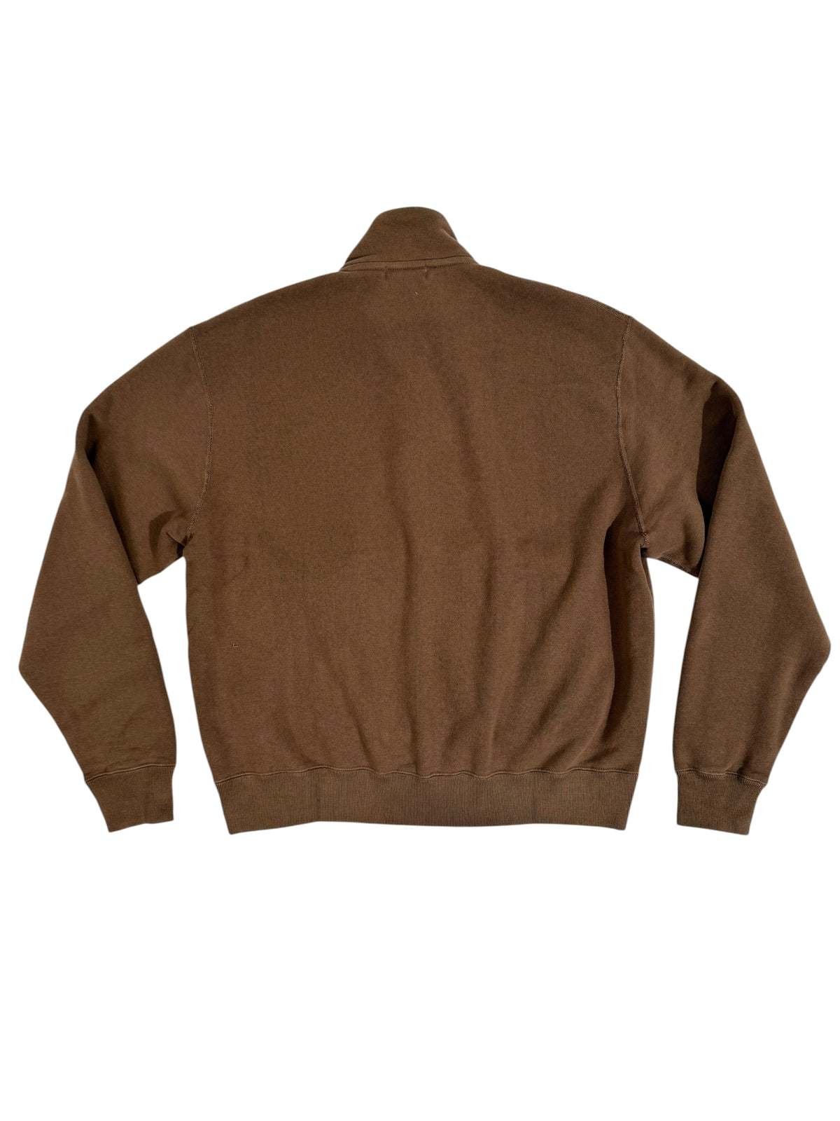 LOOPWHEEL TRACK JACKET / BRN