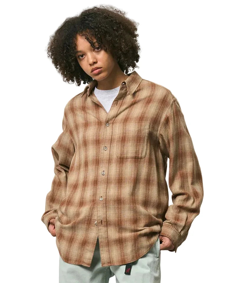 PILED FLANNEL SHIRT