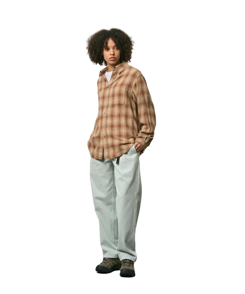 PILED FLANNEL SHIRT