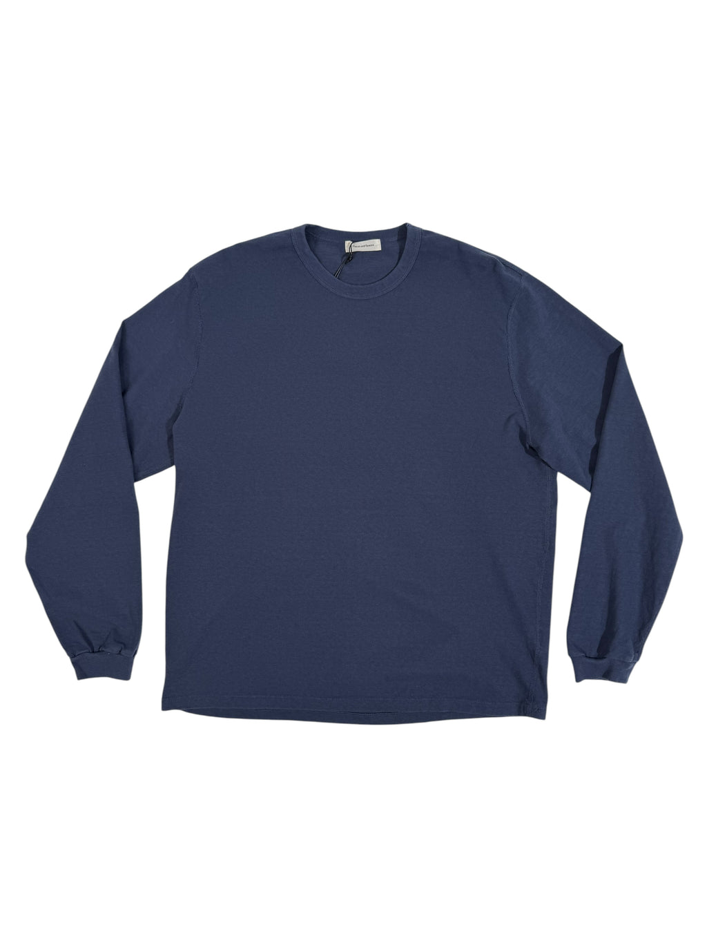 SLUB COTTON LS / NAVY