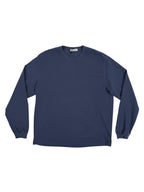 SLUB COTTON LS / NAVY