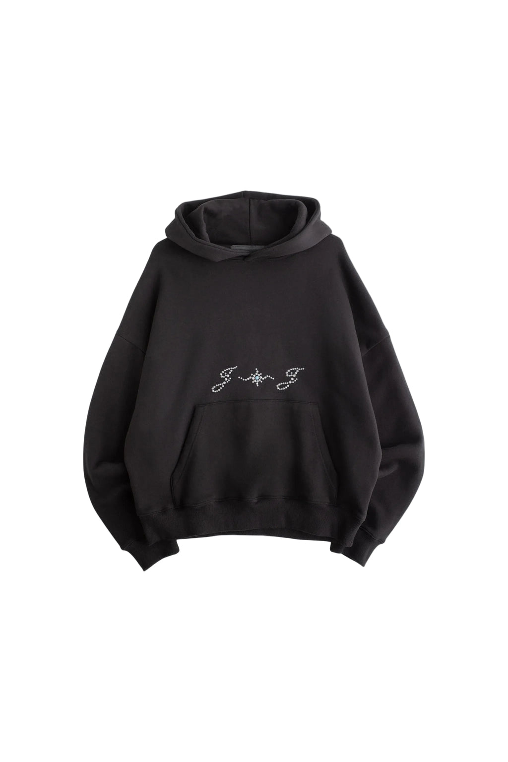 PEARL BEADED HOODIE