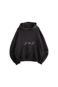 PEARL BEADED HOODIE