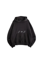 PEARL BEADED HOODIE