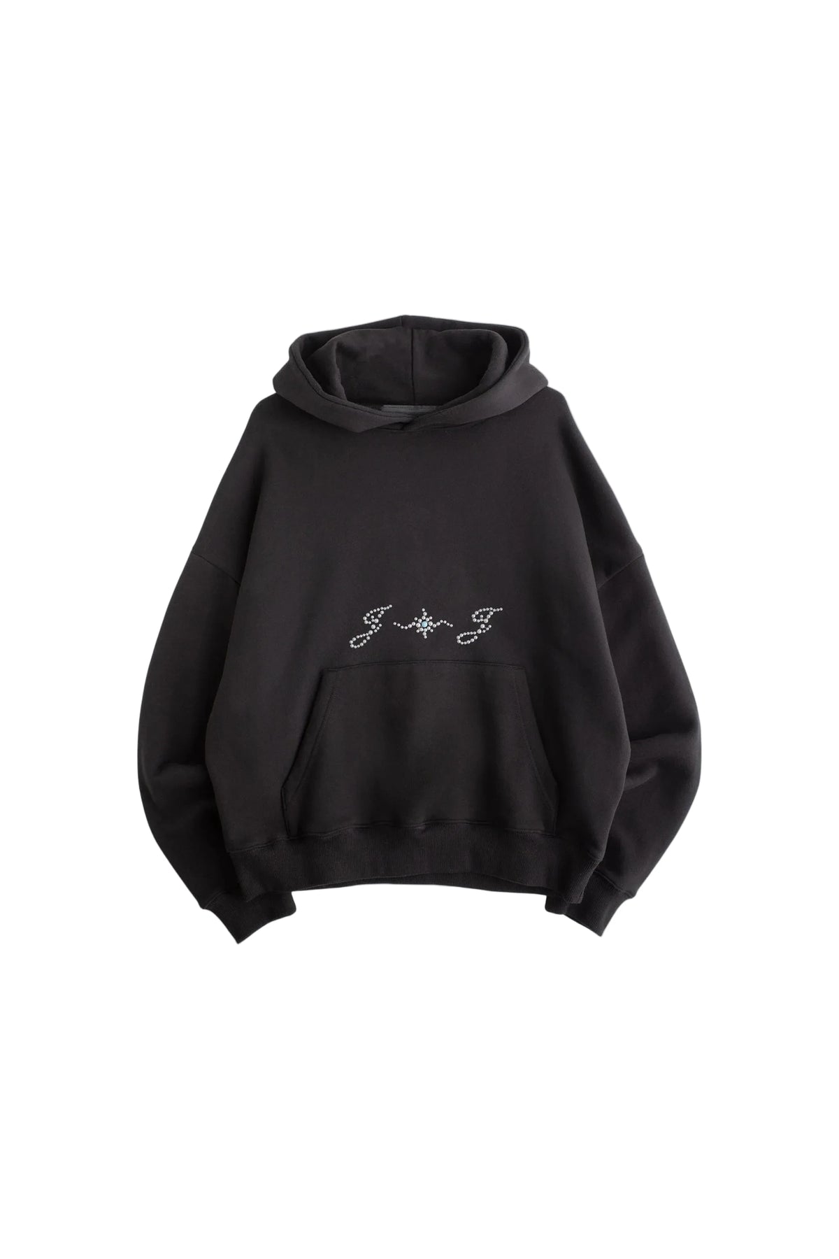 PEARL BEADED HOODIE