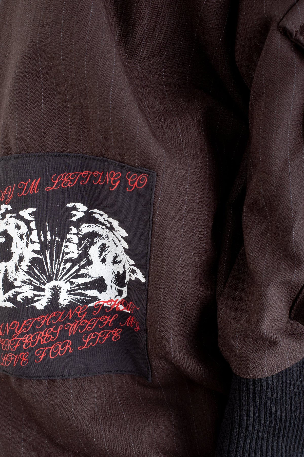 PINSTRIPE BOMBER