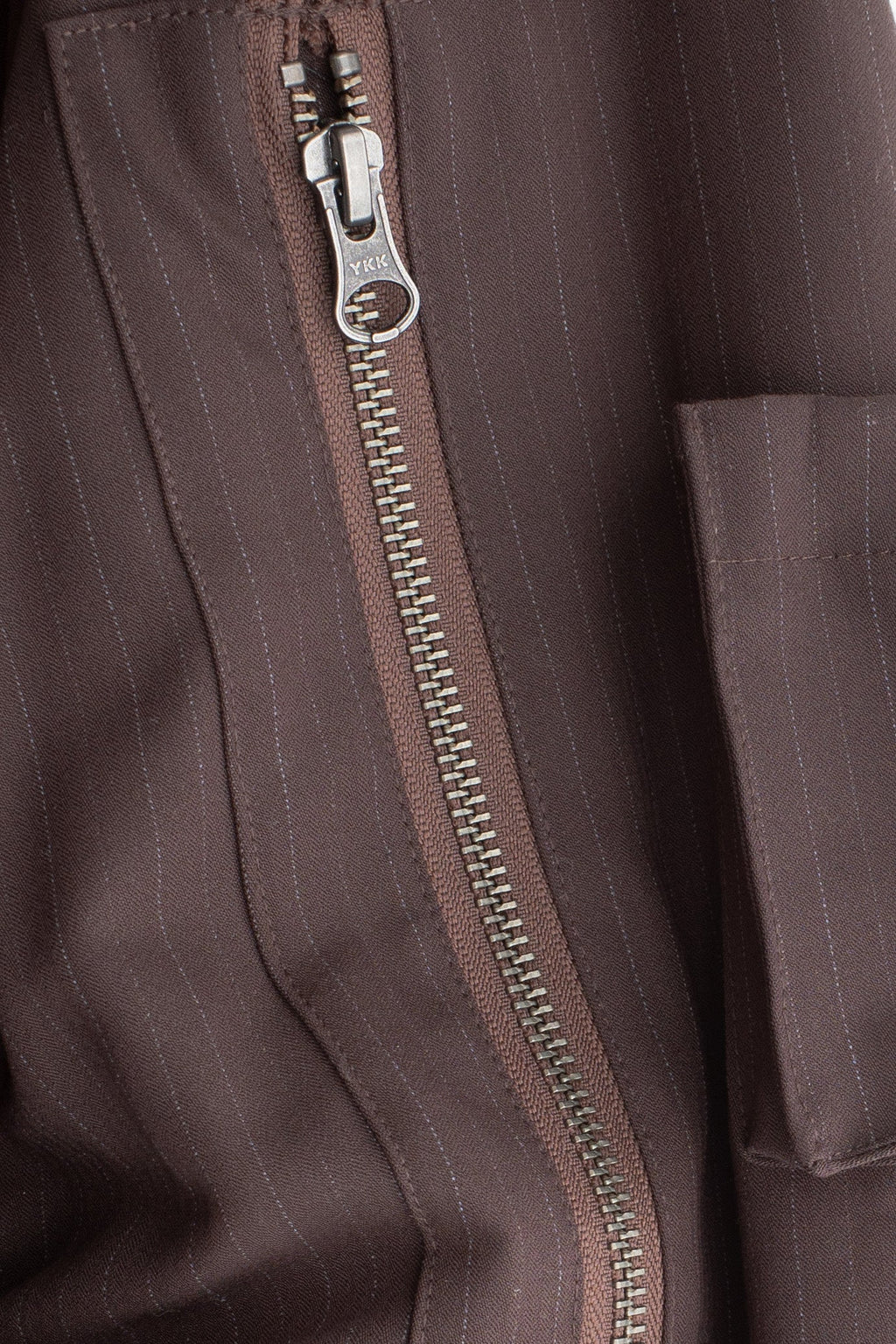PINSTRIPE BOMBER