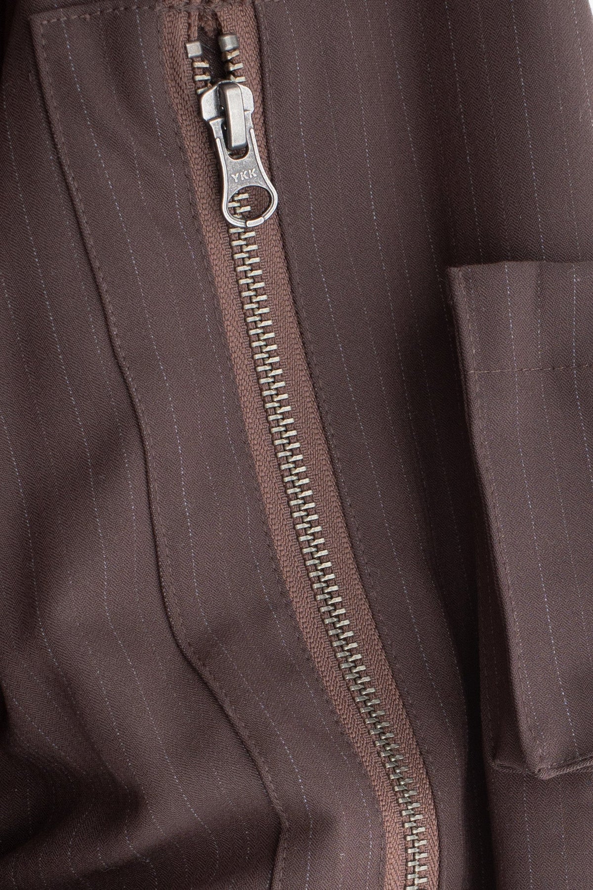 PINSTRIPE BOMBER