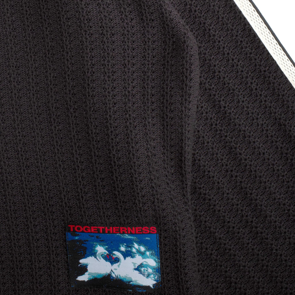 PANEL CROPPED KNIT