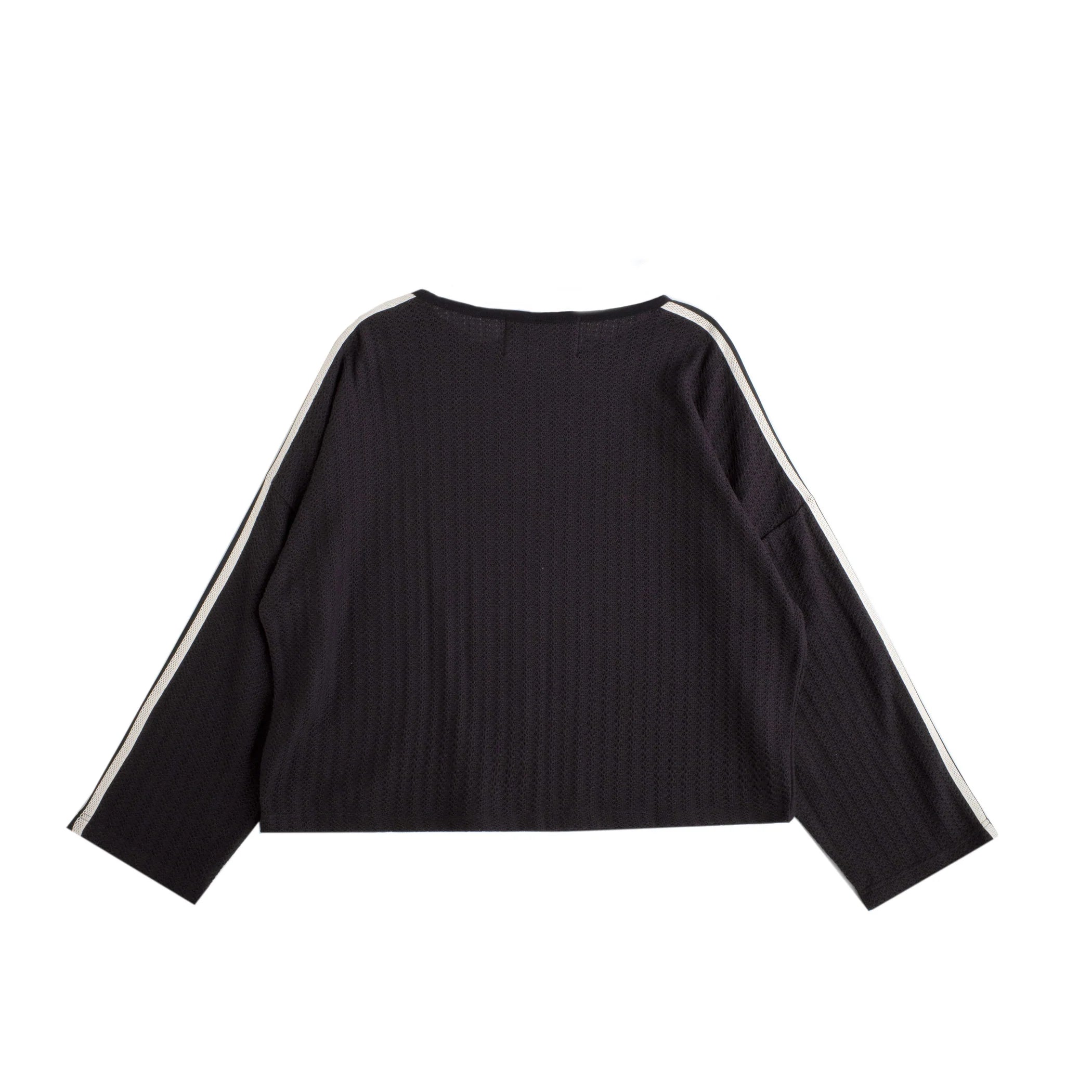 PANEL CROPPED KNIT