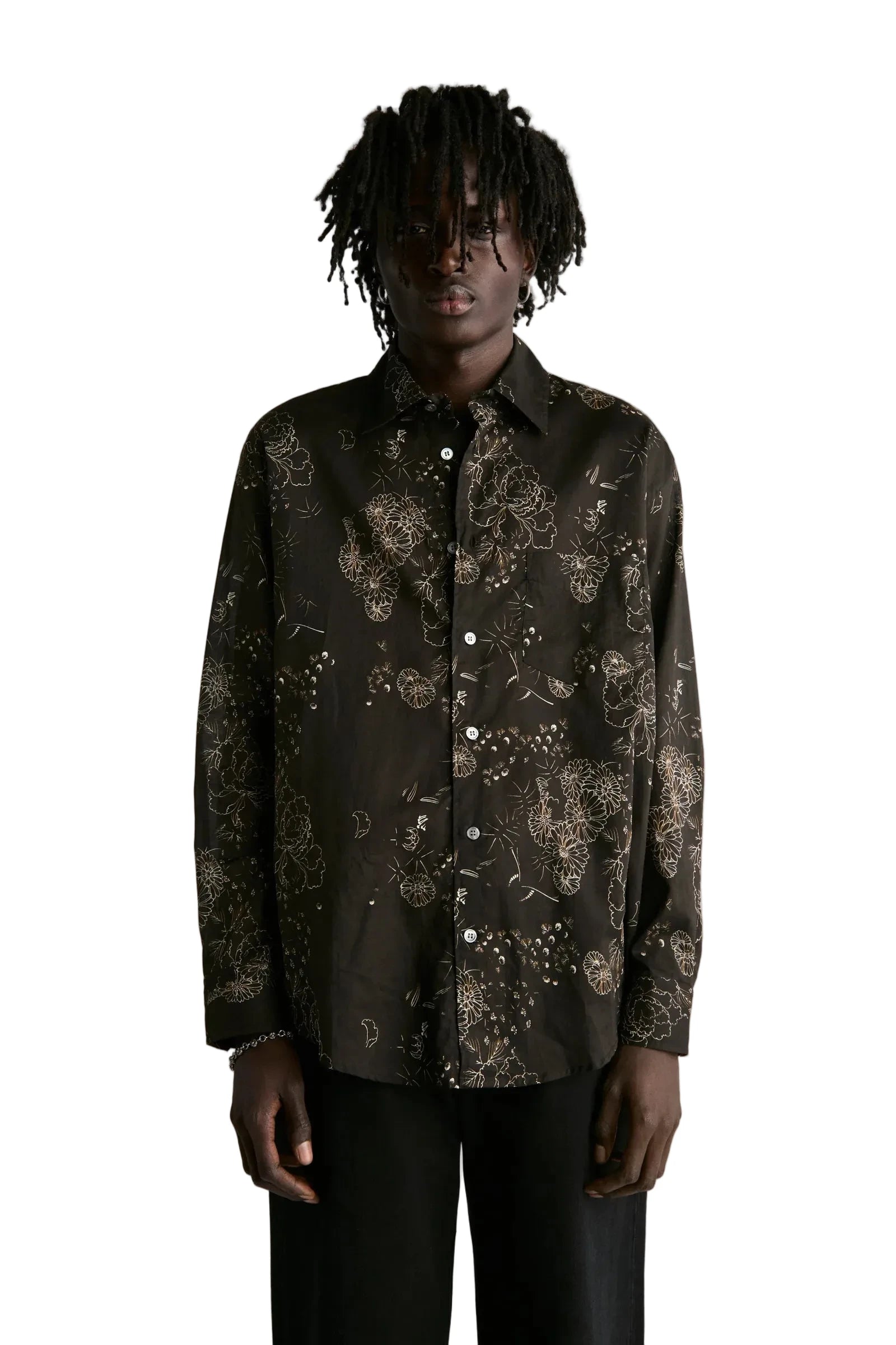 RUSS FLORAL VOILE