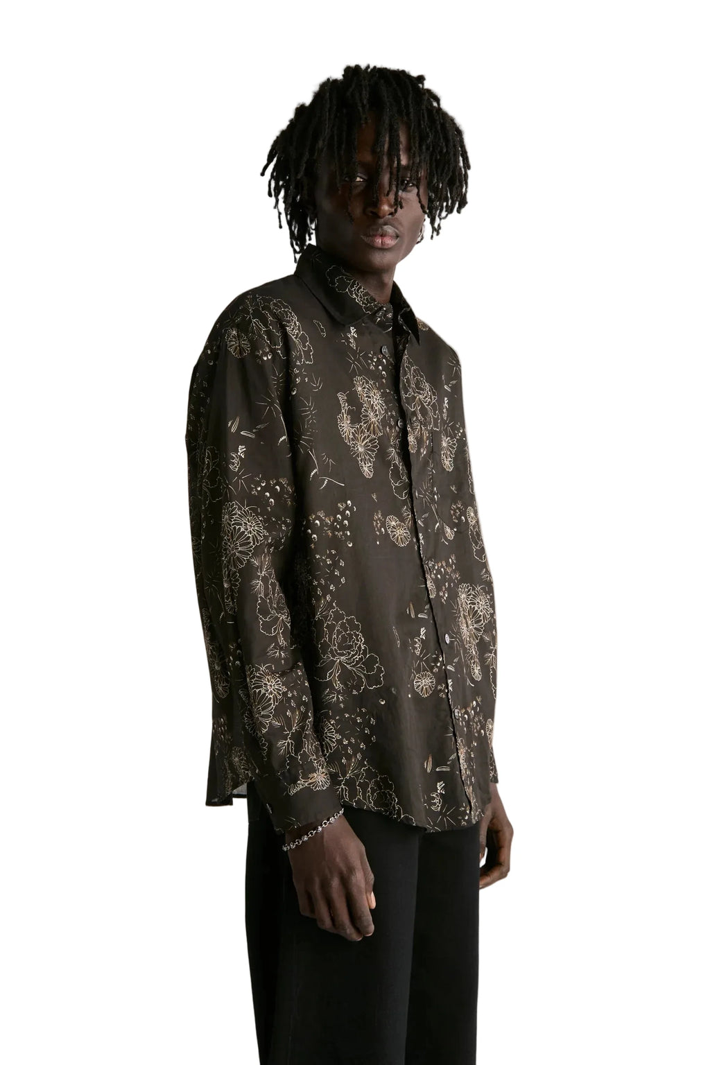 RUSS FLORAL VOILE