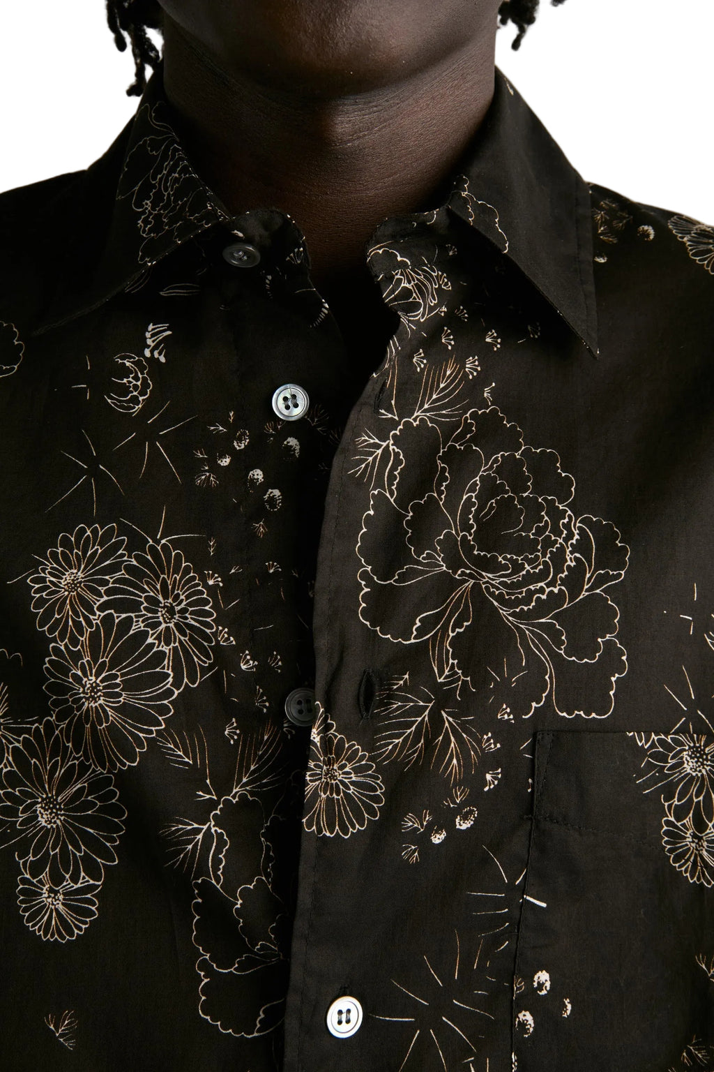 RUSS FLORAL VOILE