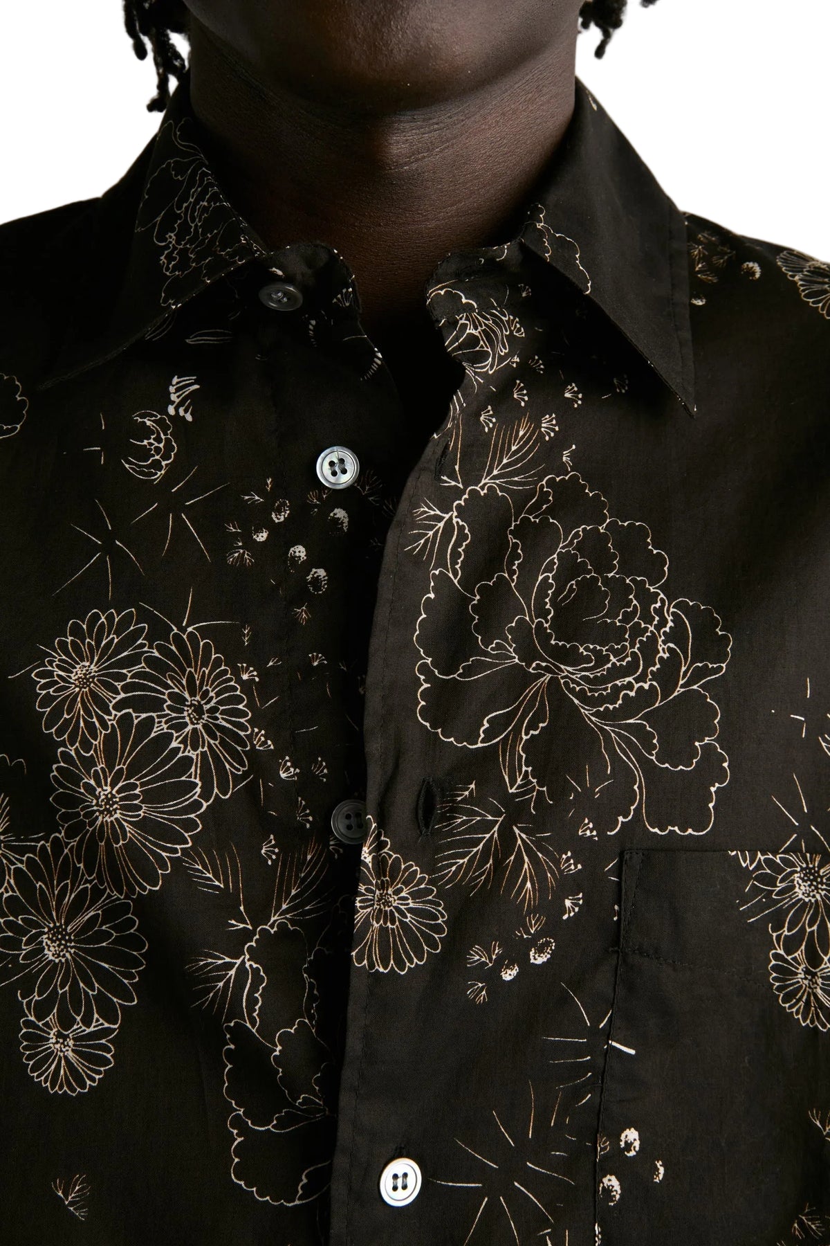 RUSS FLORAL VOILE