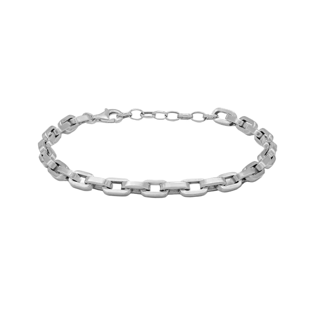 OVAL CHAIN BRACELET