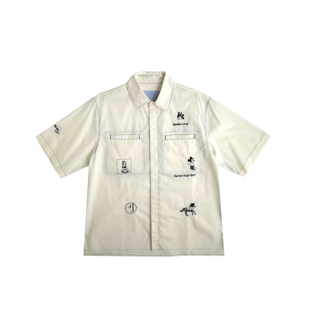 NO WHERE / BUTTON UP