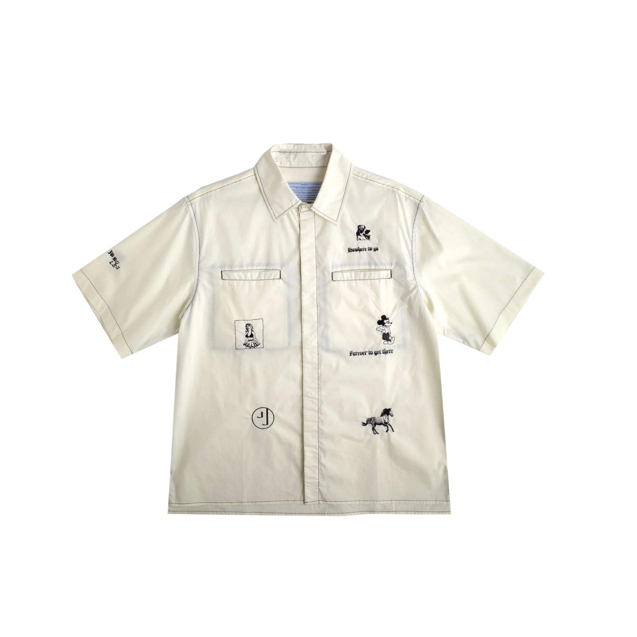 NO WHERE / BUTTON UP
