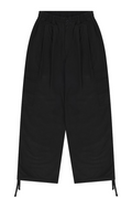 BIO COTTON CARGO PANTS / BLACK