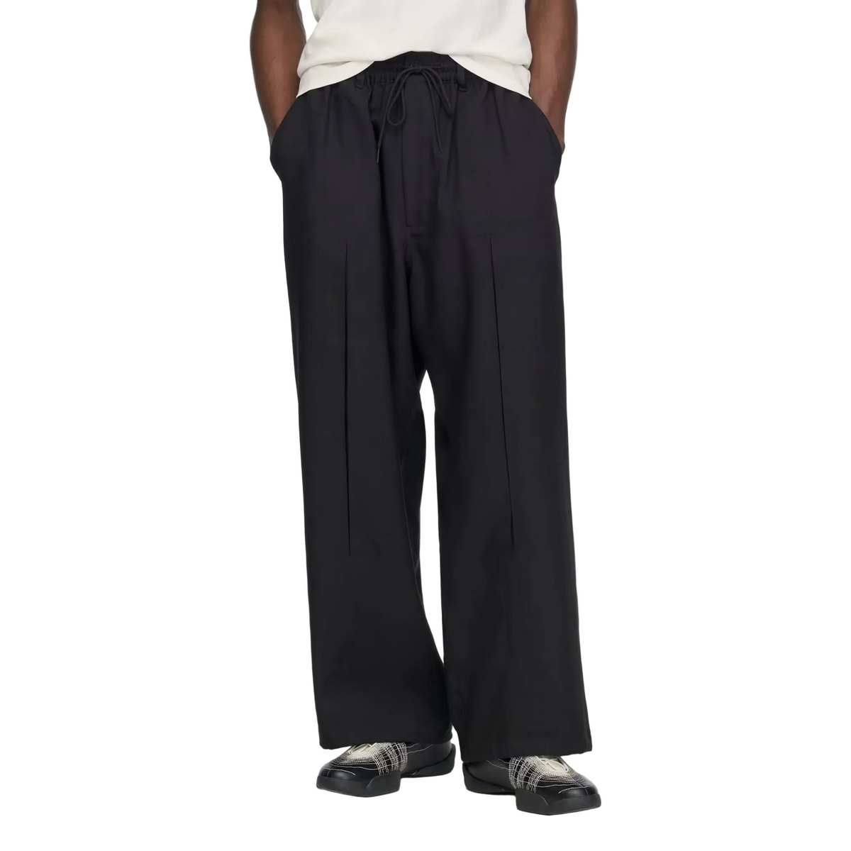 BOX PLEATED PANT